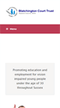 Mobile Screenshot of blatchingtoncourt.org.uk
